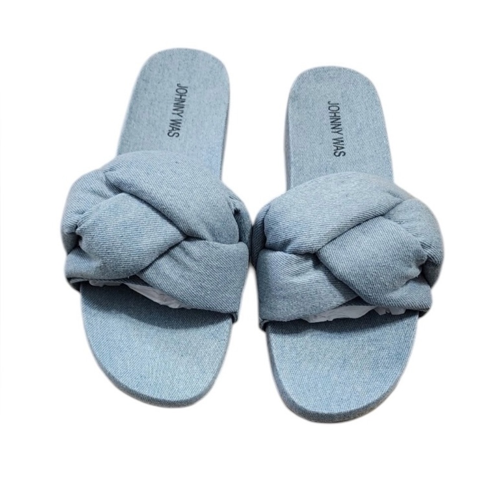 New Johnny Was OJAI Blue Sandal Women’s 9